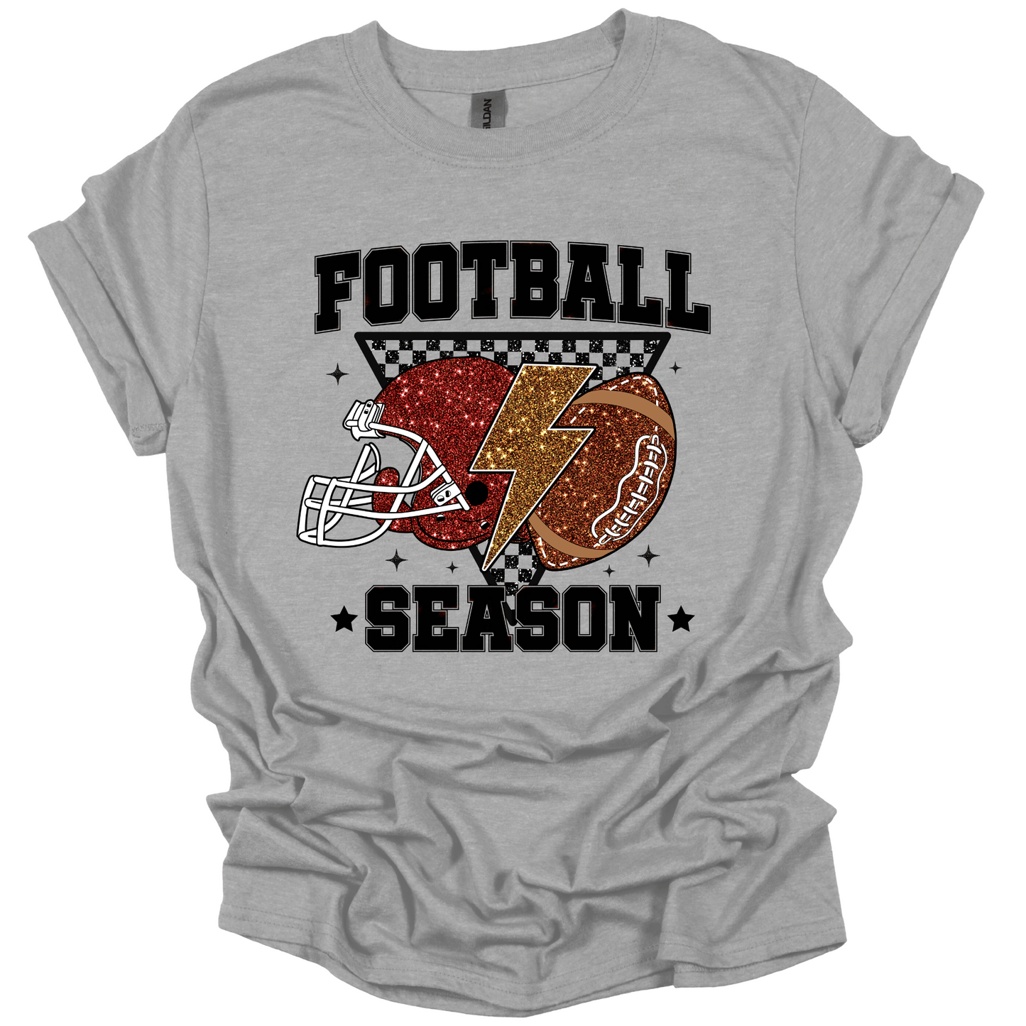 Football Season - Faux Glitter & Gridiron
