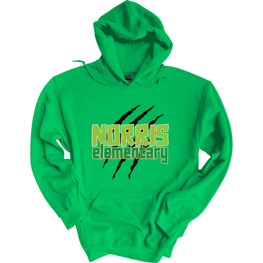 Norris Claw Marks Hoodie Sweatshirt | Youth & Adult