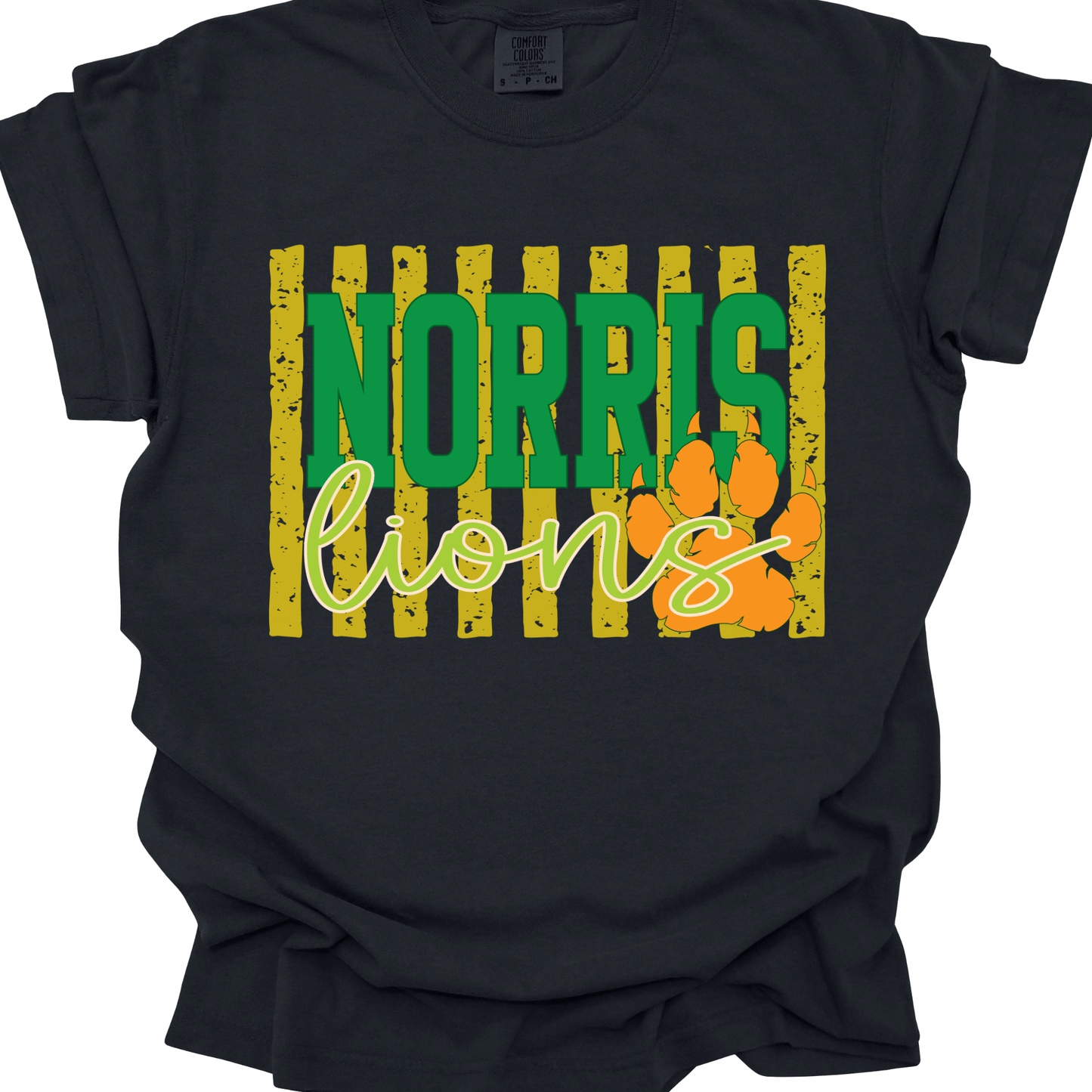 Norris Script Spirit Comfort Colors T-Shirt | Adult Only