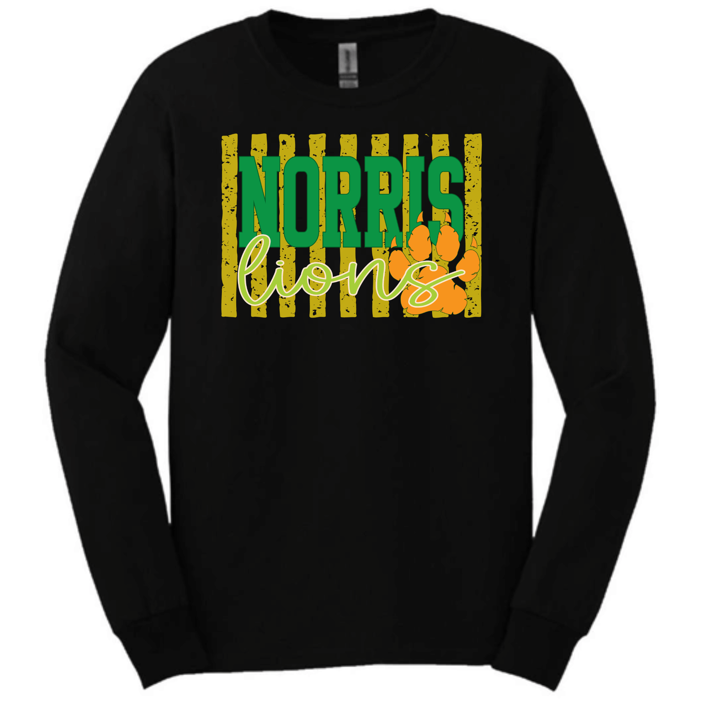 Norris Script Spirit Long Sleeve T-Shirt | Youth & Adult