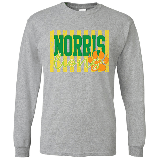Norris Script Spirit Long Sleeve T-Shirt | Youth & Adult