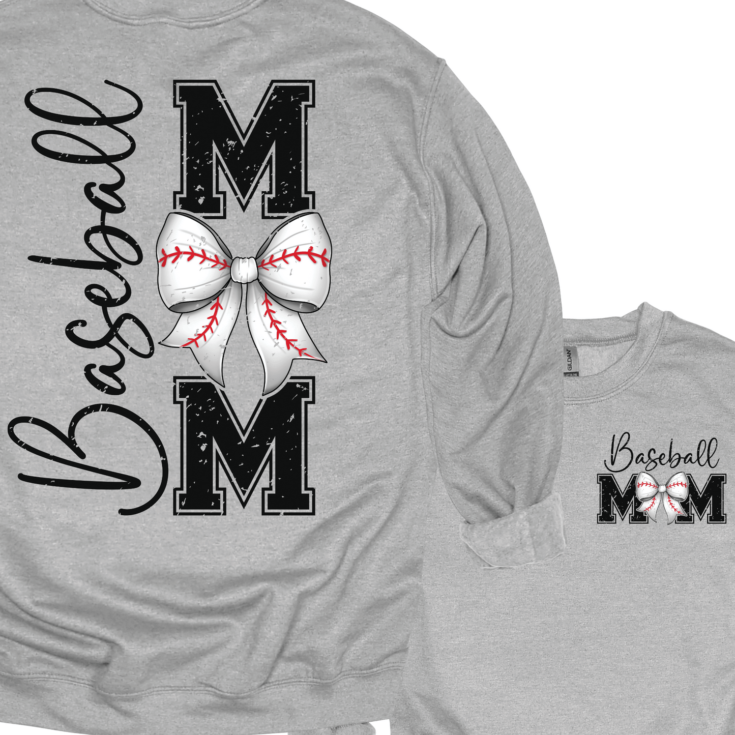 Baseball Mom (Front & Back)