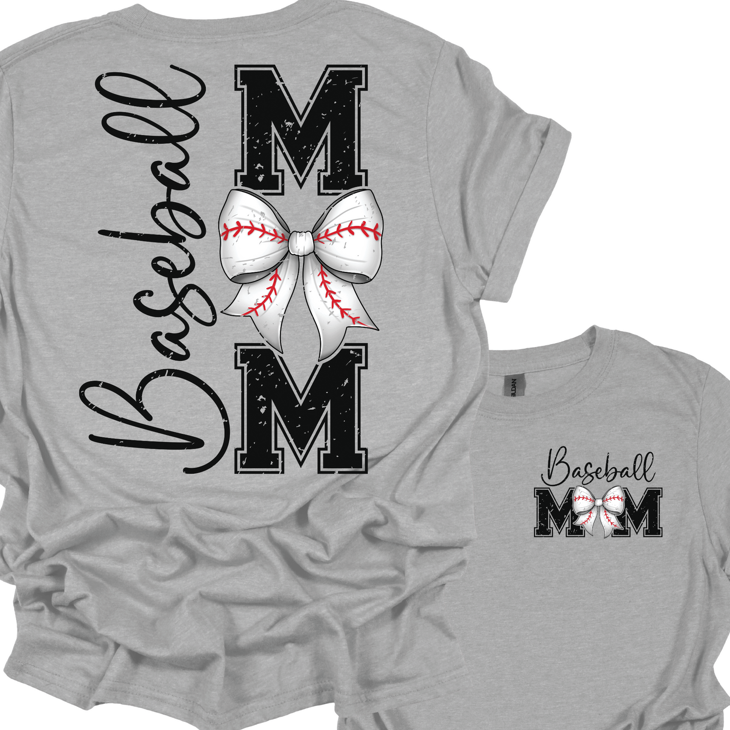 Baseball Mom (Front & Back)