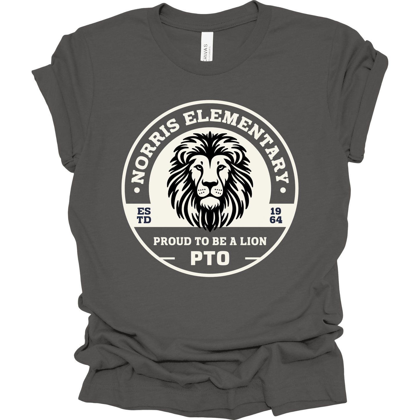 Norris Elementary PTO Volunteer (Front & Back Design) T-Shirt