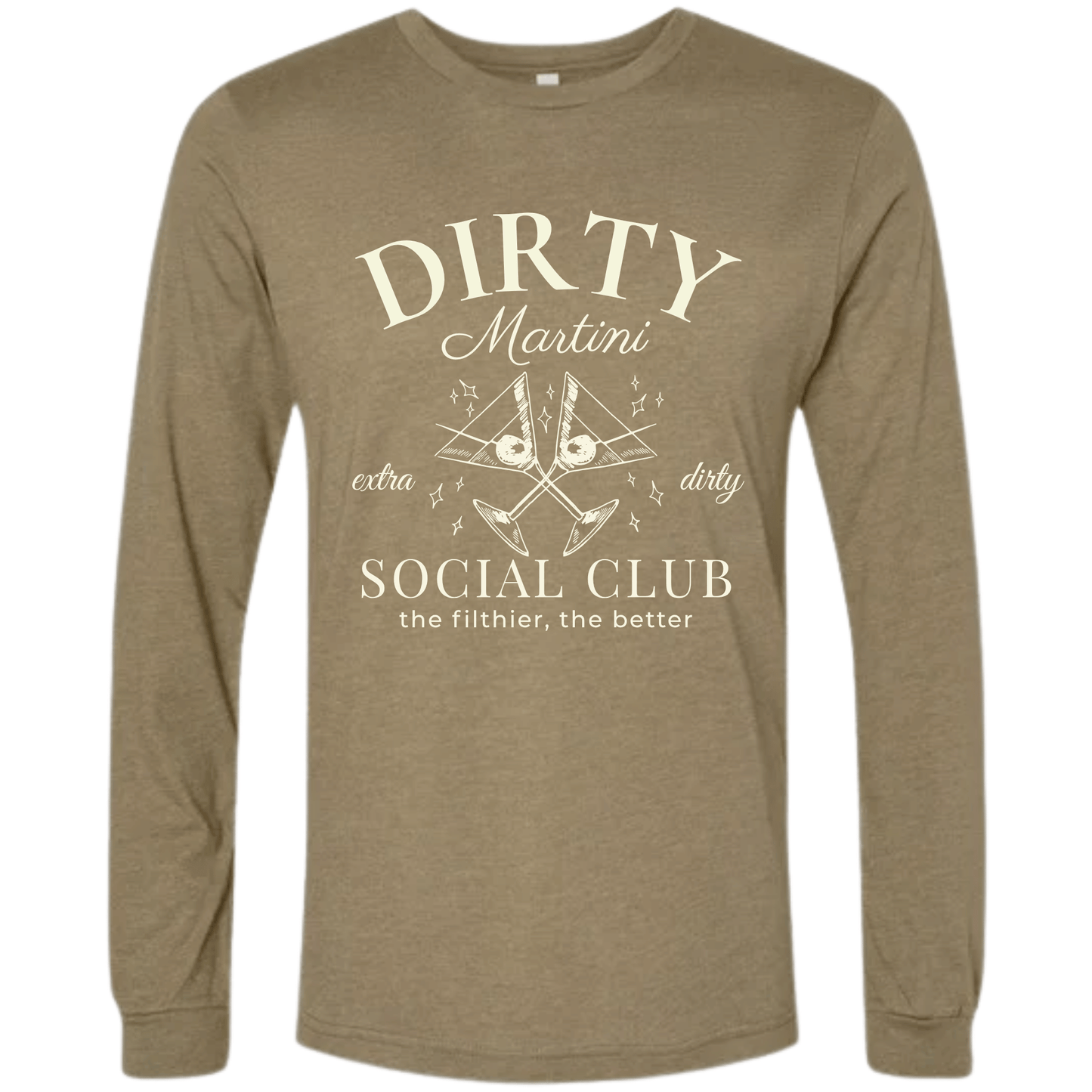 Martini Club: Bella + Canvas Long Sleeve Tee