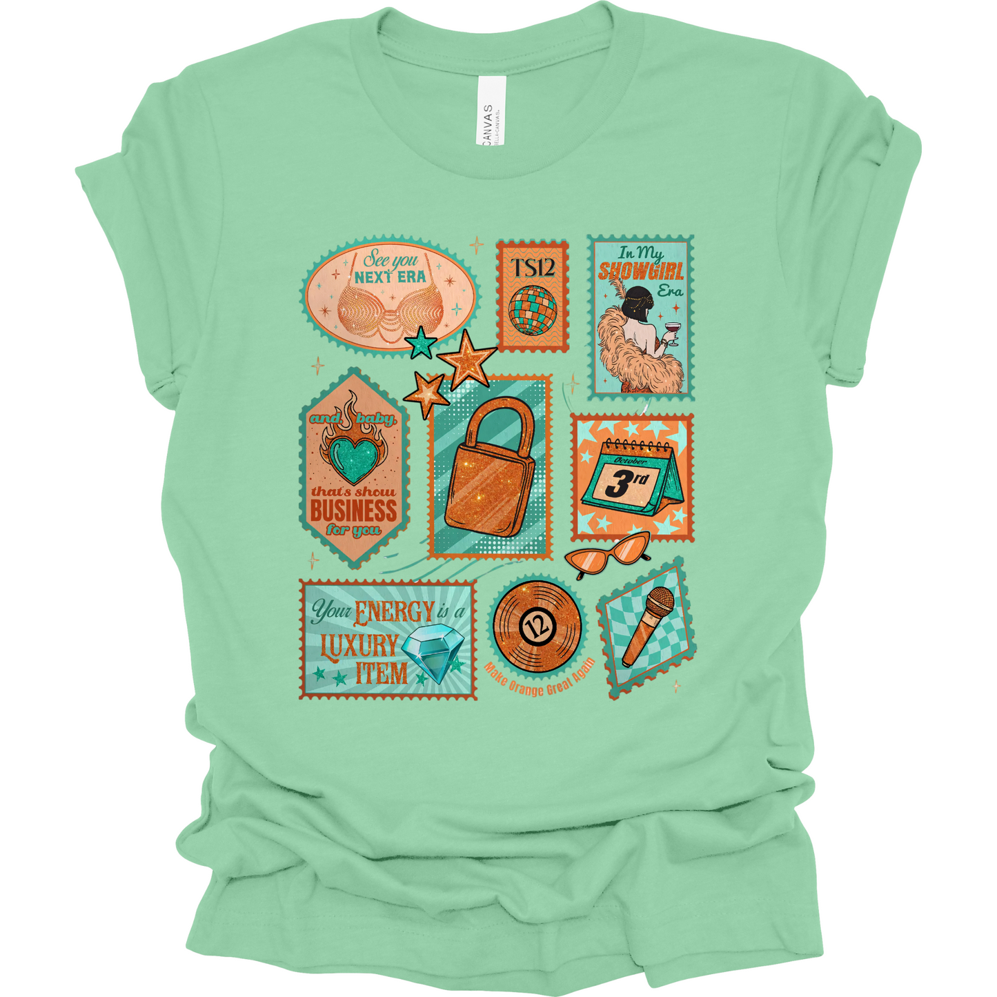 TLOASG Vintage Stamp Collection T-Shirt | Youth & Adult