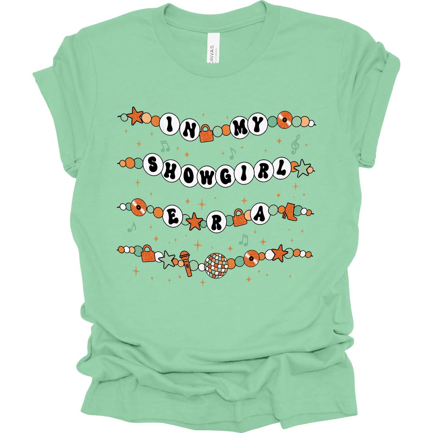 Showgirl Era Friendship Bracelet T-Shirt | Youth & Adult