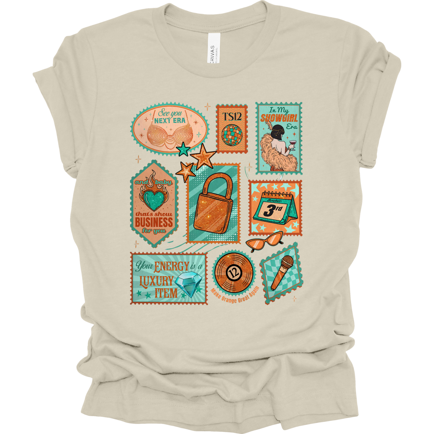 TLOASG Vintage Stamp Collection T-Shirt | Youth & Adult
