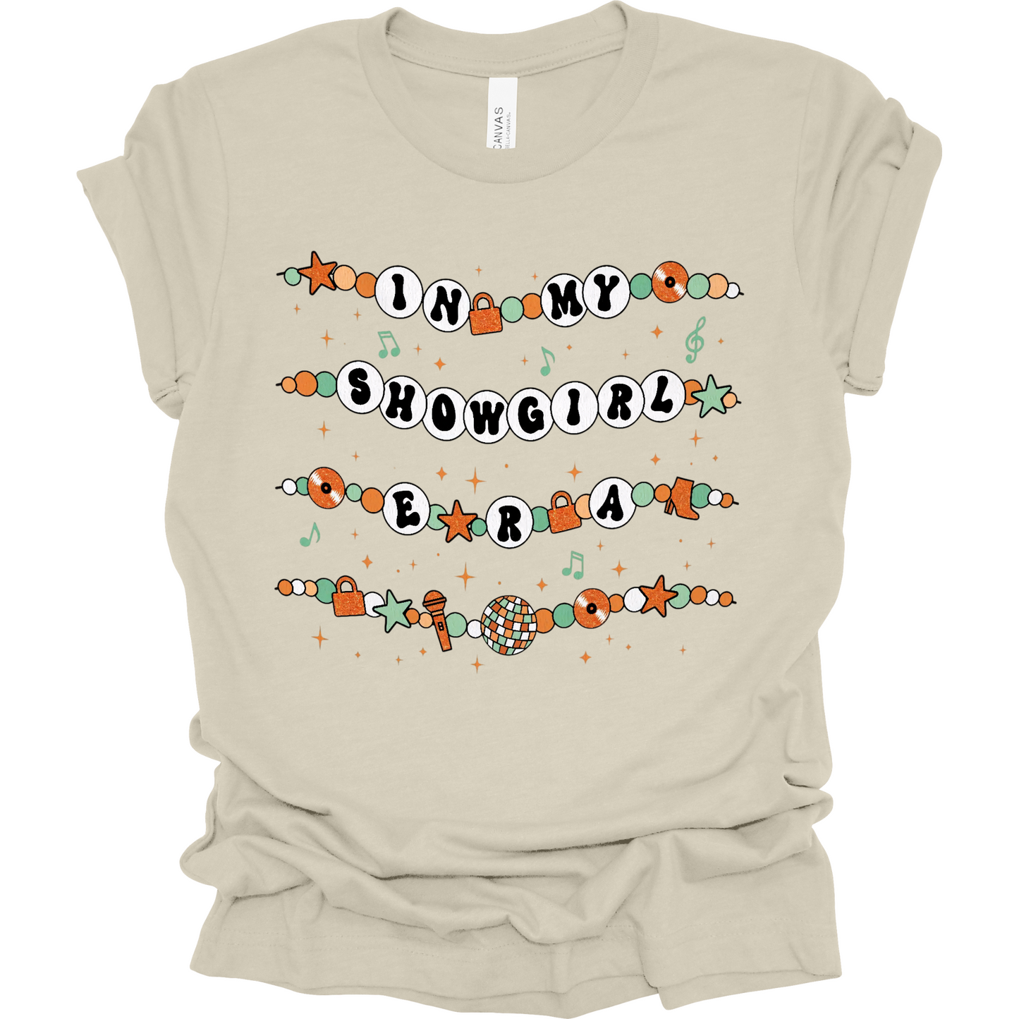 Showgirl Era Friendship Bracelet T-Shirt | Youth & Adult