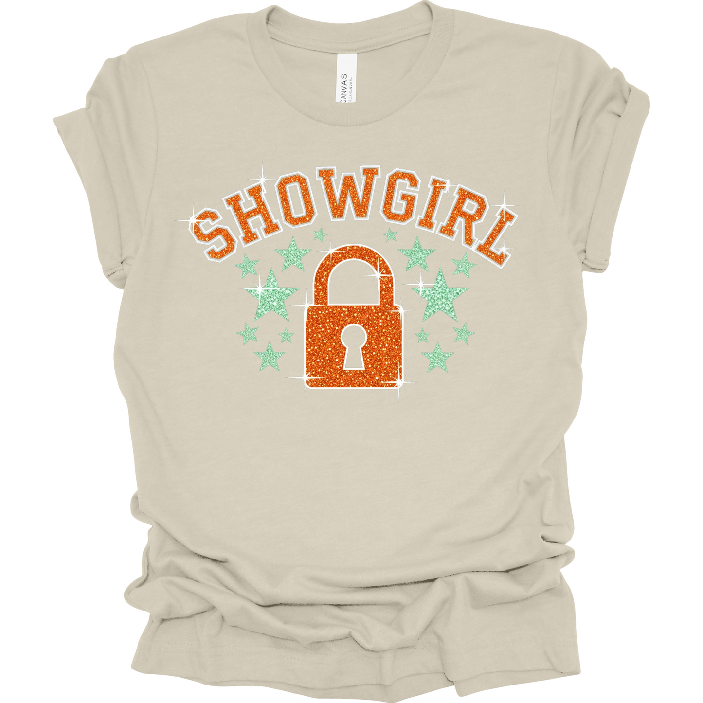 Showgirl with lock T-Shirt | Youth & Adult