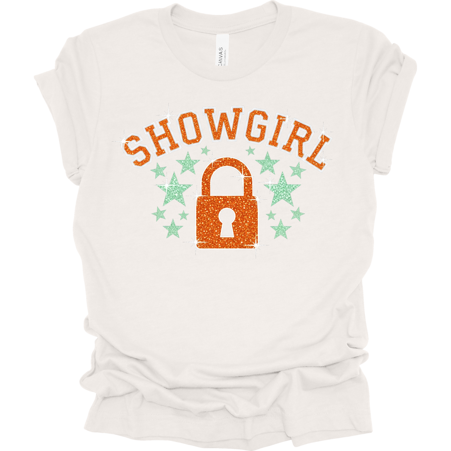 Showgirl with lock T-Shirt | Youth & Adult