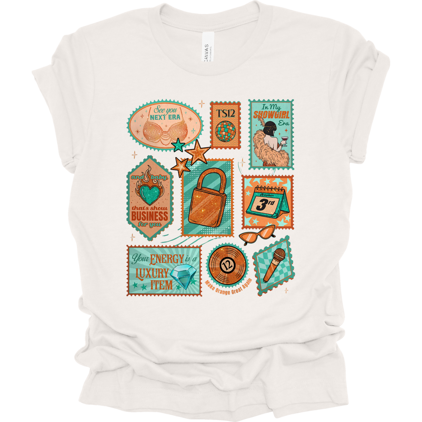 TLOASG Vintage Stamp Collection T-Shirt | Youth & Adult