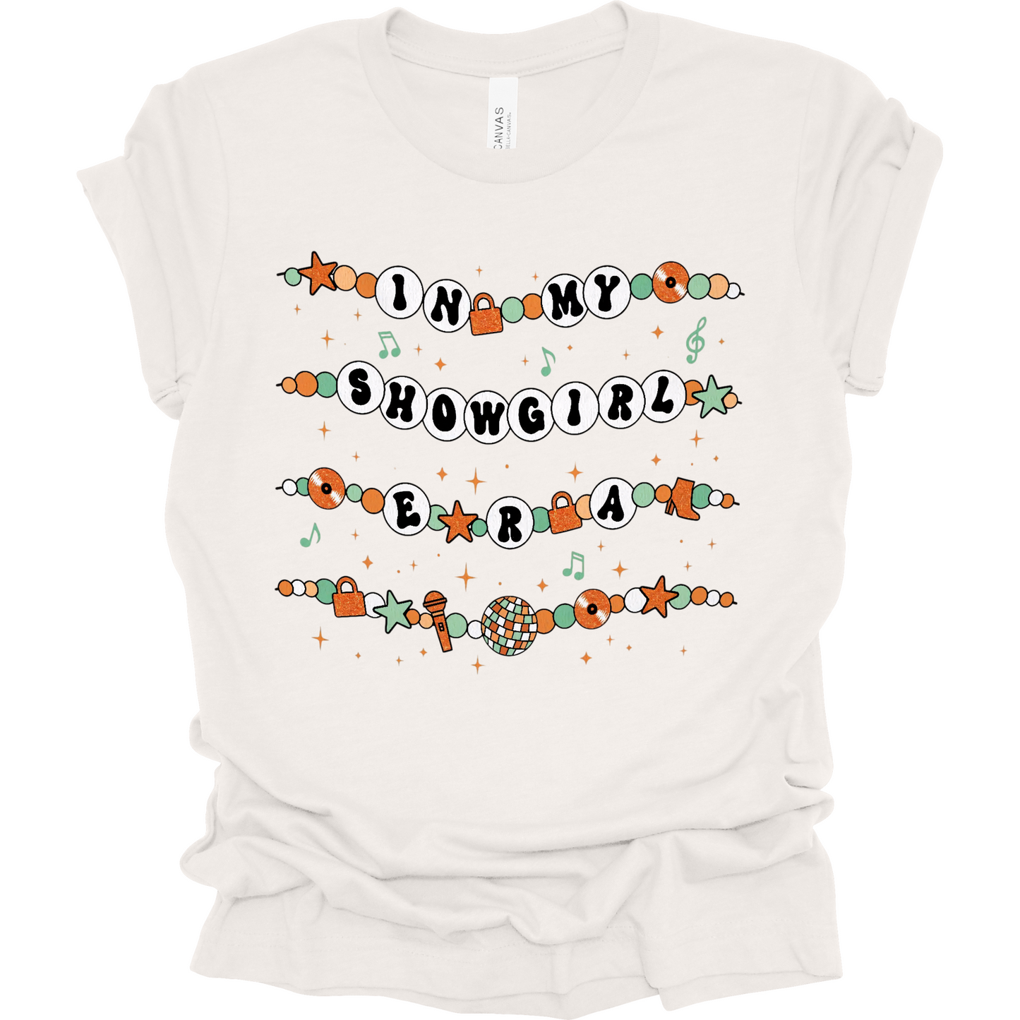 Showgirl Era Friendship Bracelet T-Shirt | Youth & Adult