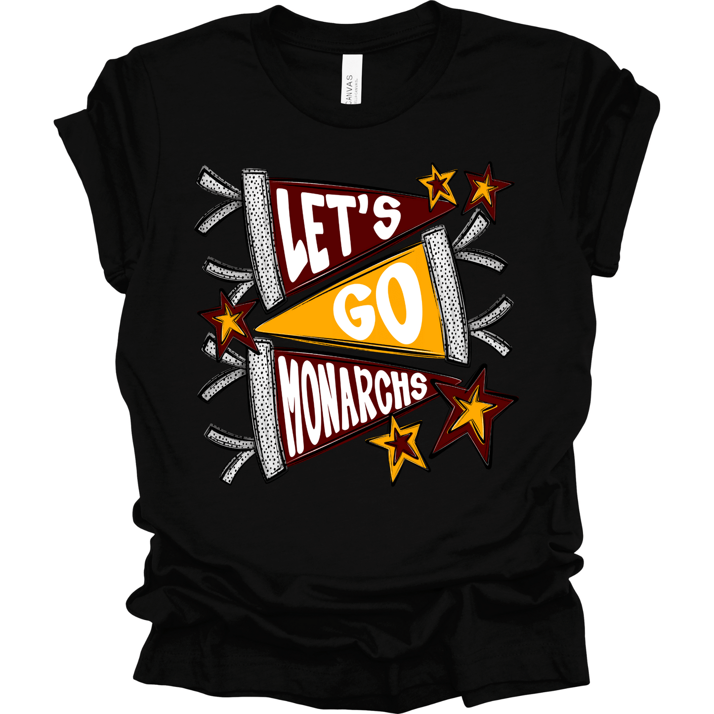 Let's Go Monarchs T-Shirt | Youth & Adult