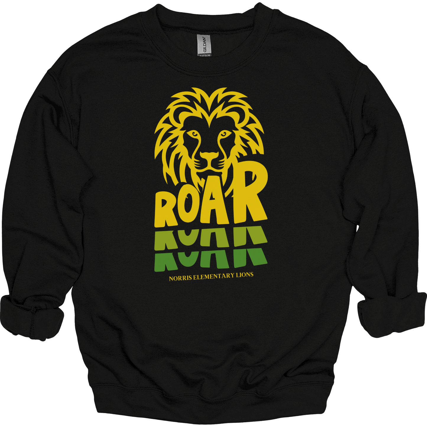 ROAR Norris Elementary Lions Crewneck Sweatshirt | Youth & Adult