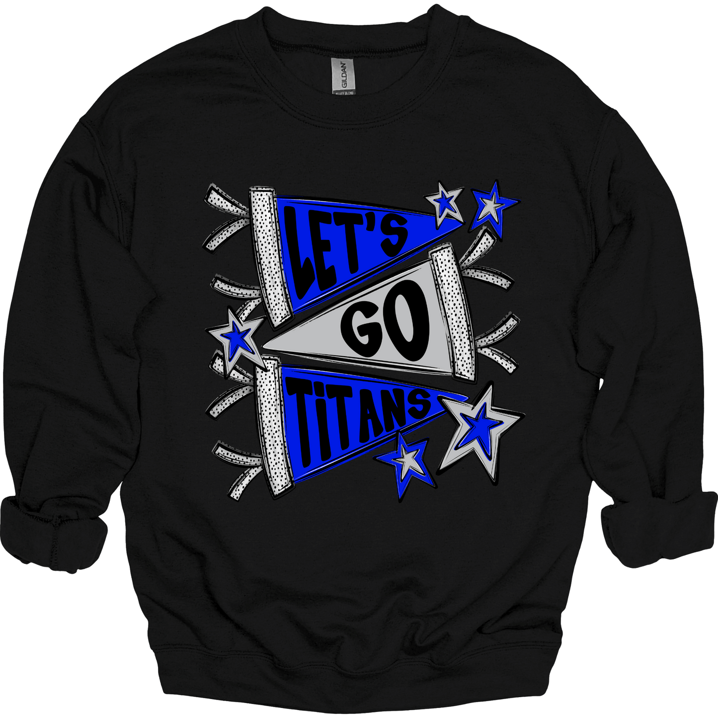 Let's Go Titans Crewneck | Youth & Adult