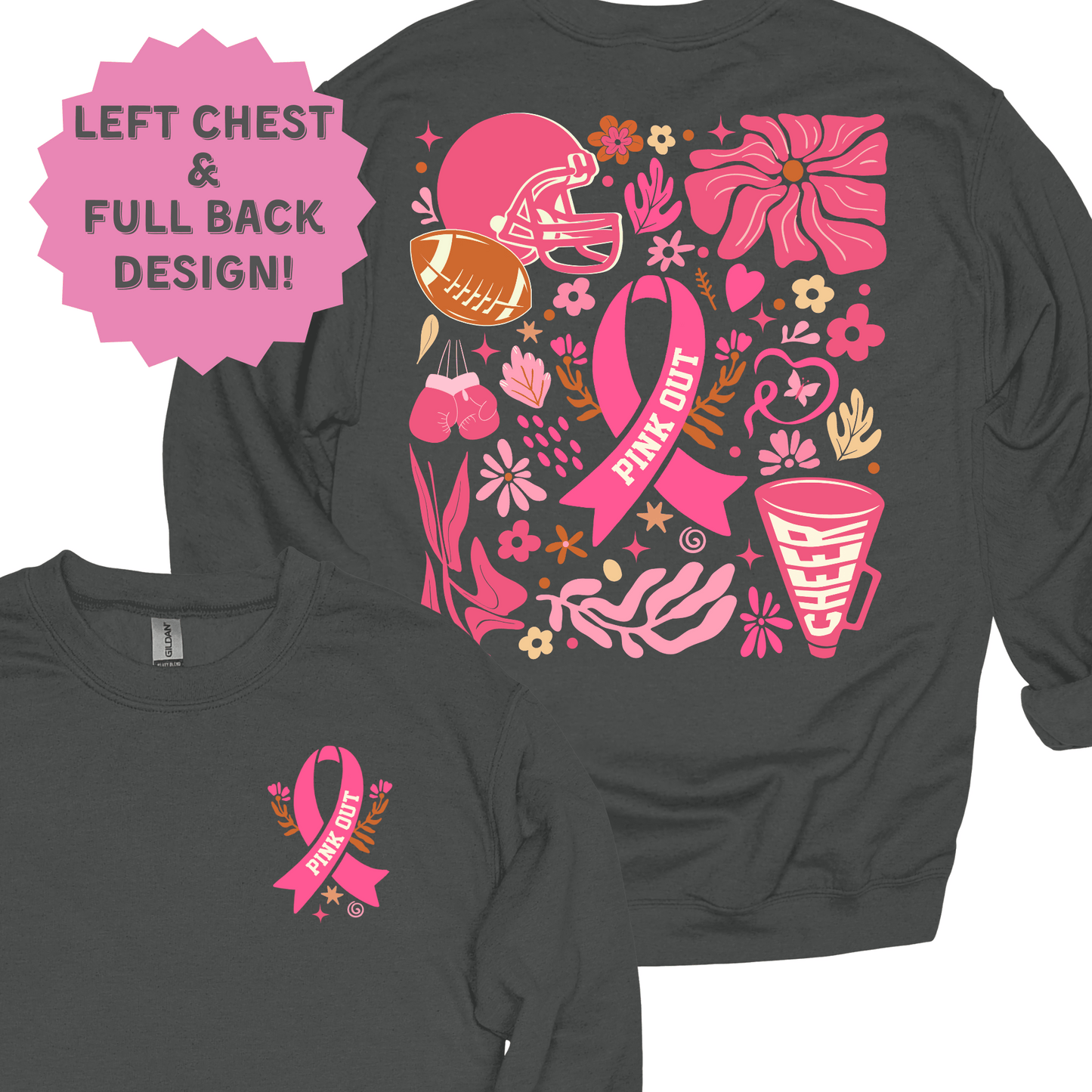Pink Out Football - Cheer & Fight Edition