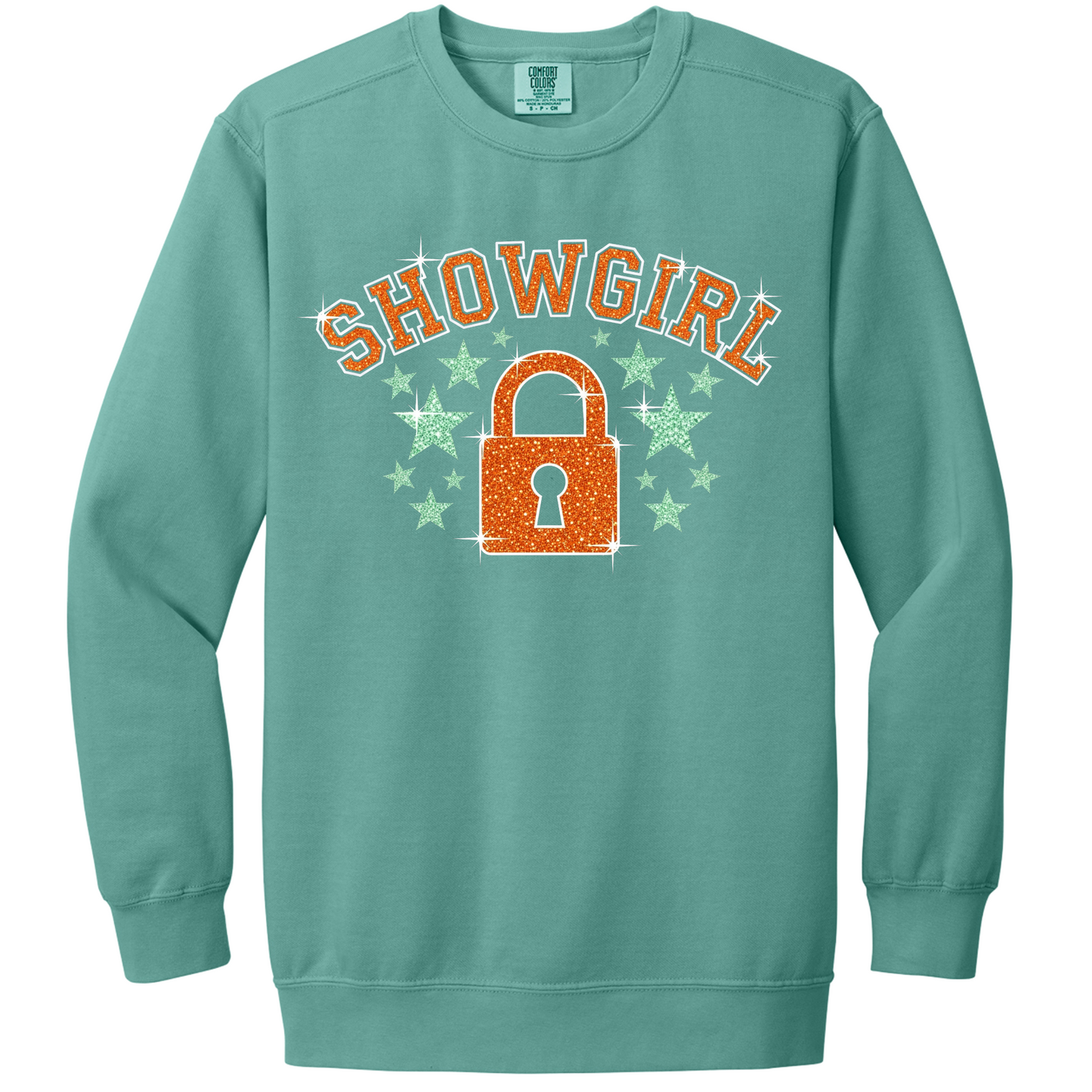 Showgirl with lock Crewneck Sweatshirt | Adult (Comfort Colors)