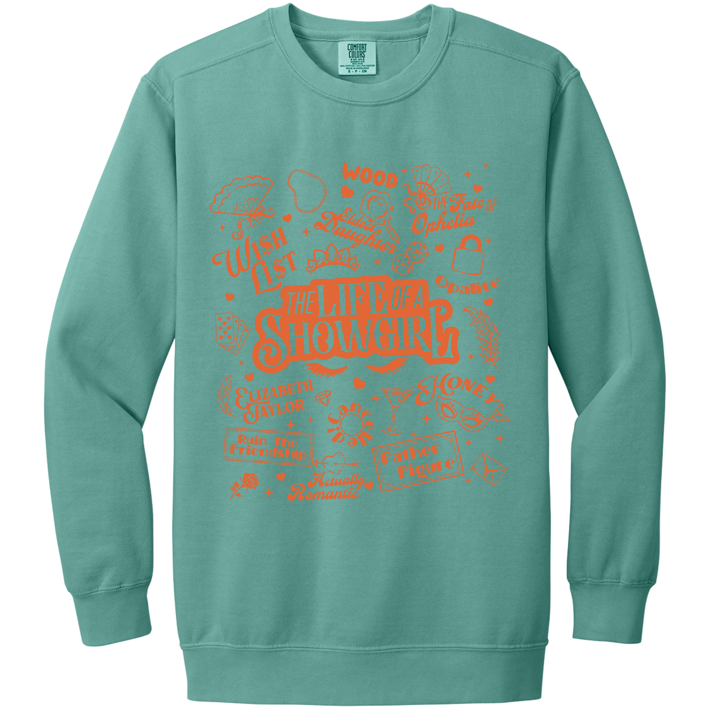 TLOASG Lyric Crewneck Sweatshirt | Adult (Comfort Colors)