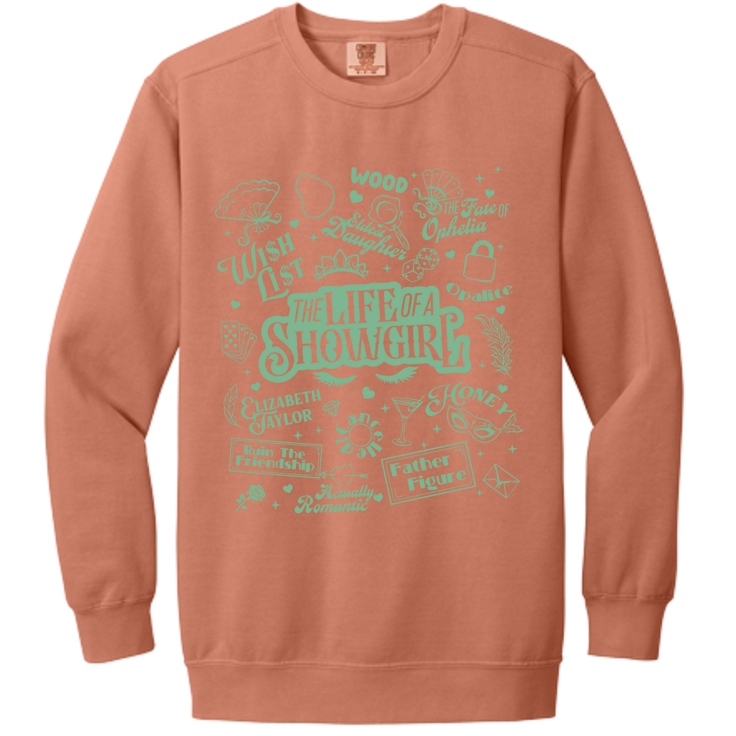 TLOASG Lyric Crewneck Sweatshirt | Adult (Comfort Colors)