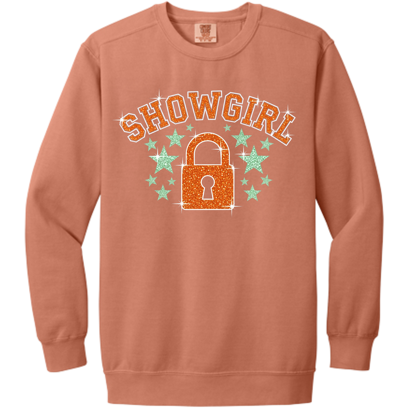 Showgirl with lock Crewneck Sweatshirt | Adult (Comfort Colors)