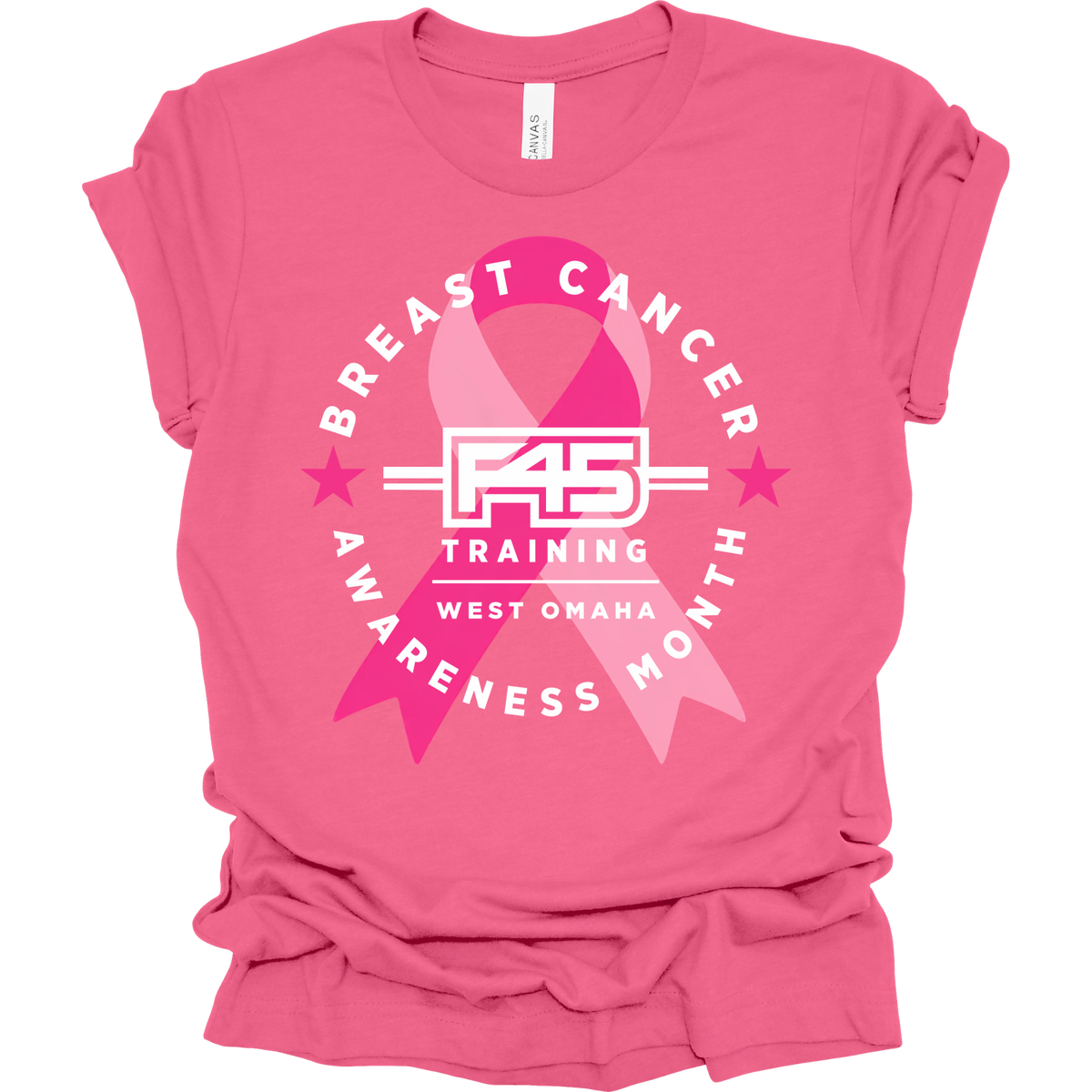 F45 Training Breast Cancer Awareness T-Shirt