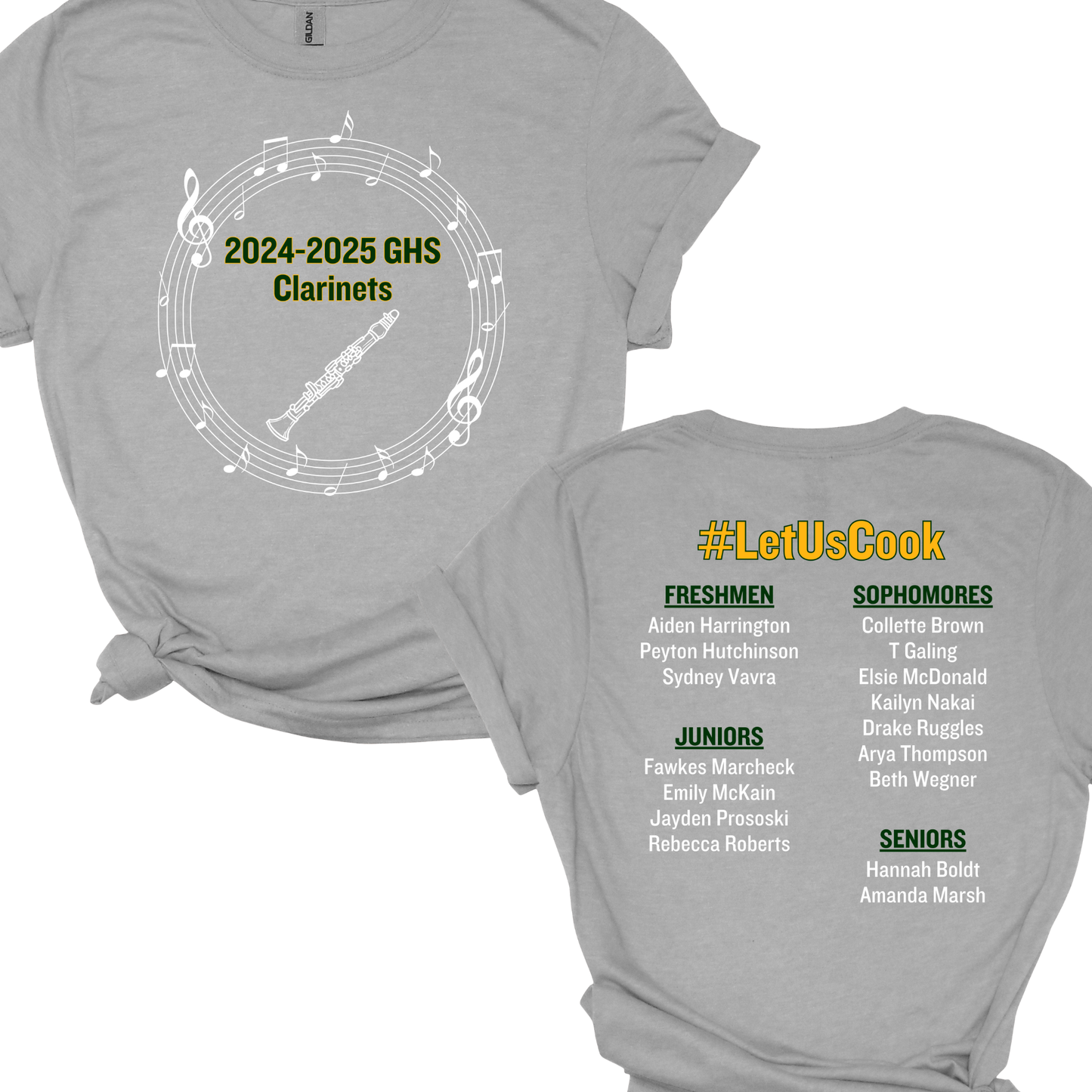 2024-2025 GHS Clarinets - T-Shirt