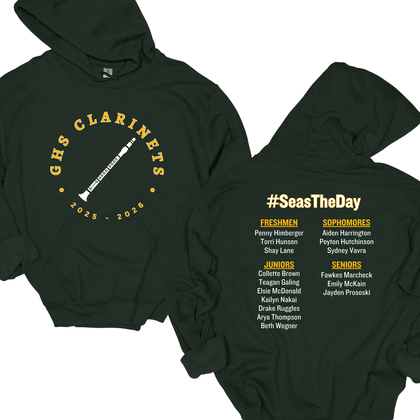 2025-2026 Gretna High School - Clarinets | Hoodie