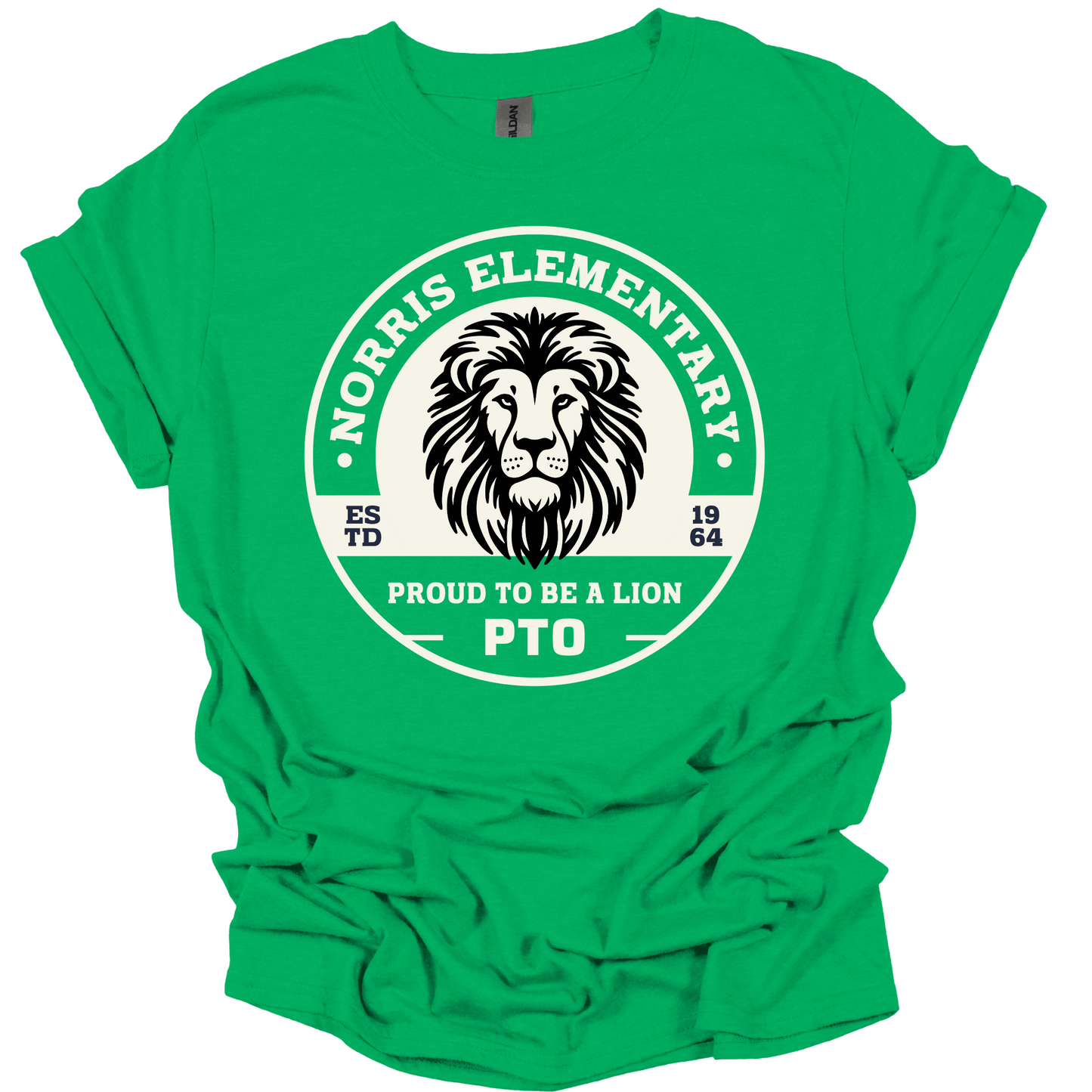 Norris Elementary PTO Volunteer (Front & Back Design) T-Shirt