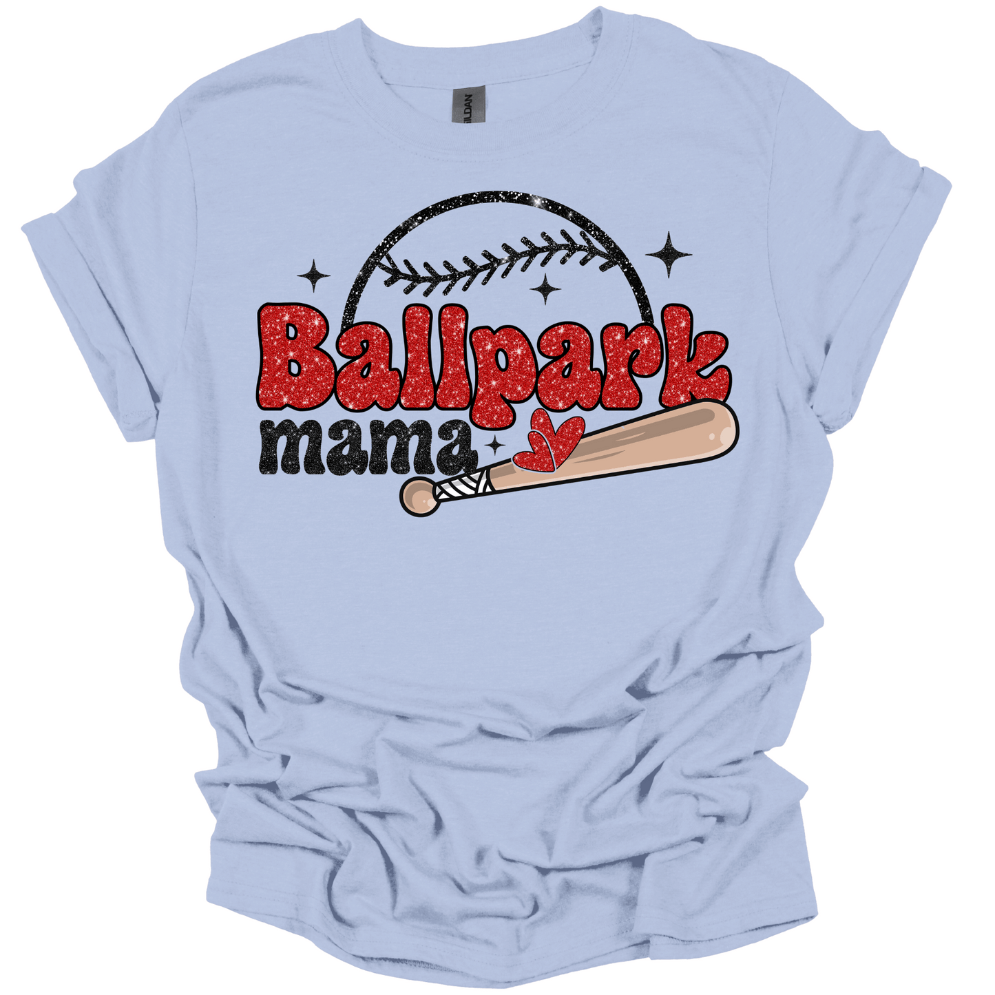Ballpark Mama (Faux Glitter)