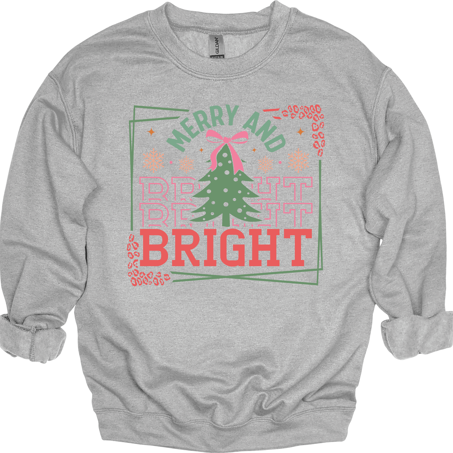 Merry & Bright Bow Christmas Tree