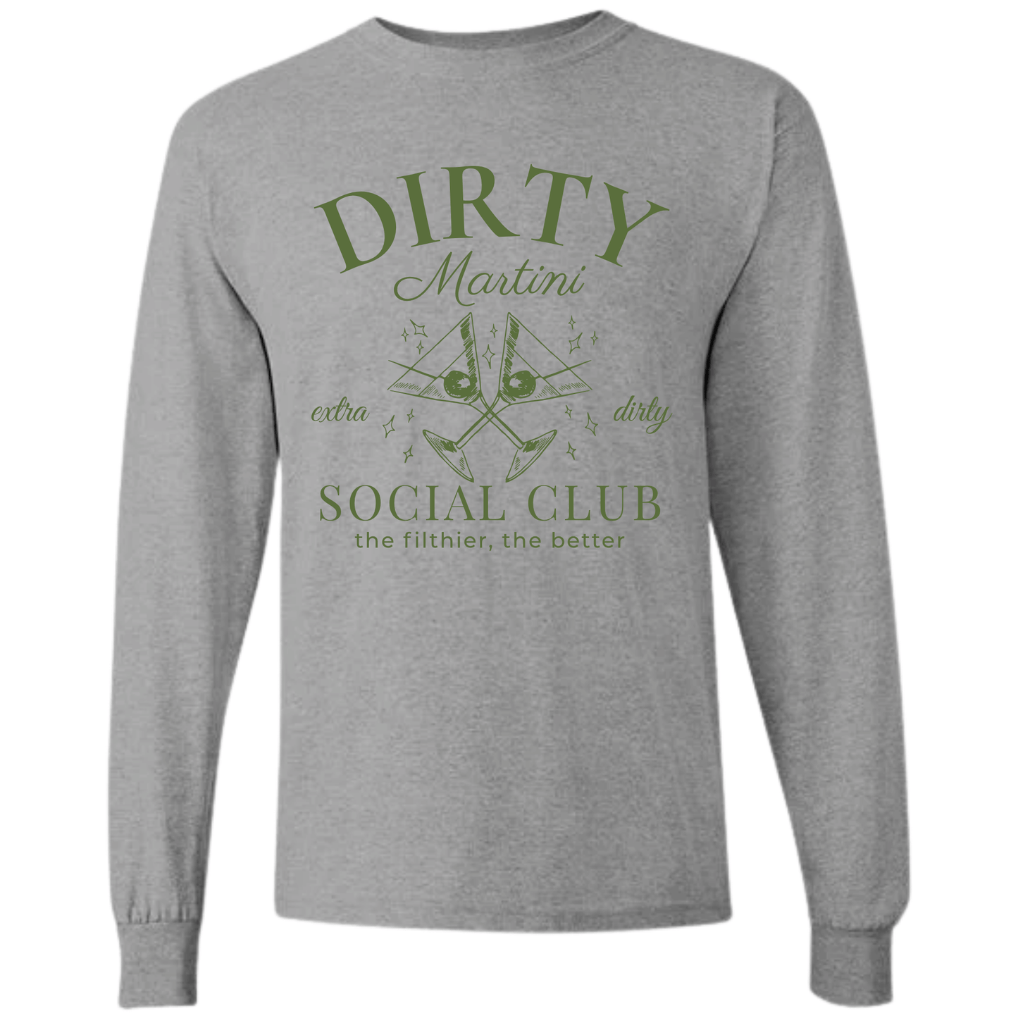 Martini Club: Gildan Long Sleeve T-Shirt