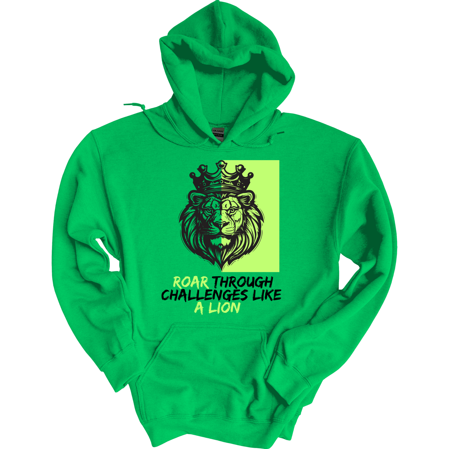 Roar Through Challenges Hoodie Sweatshirt | Youth & Adult