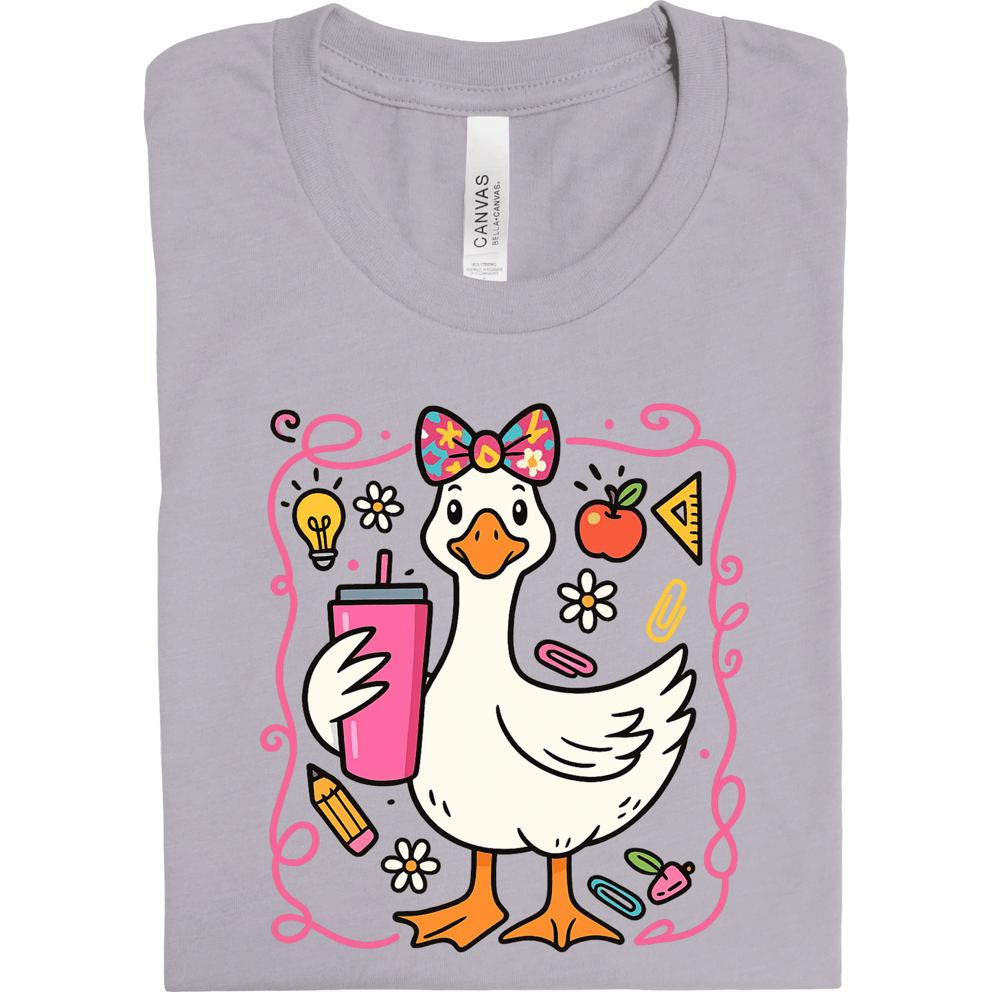 Coquette Silly Goose Teacher Tee