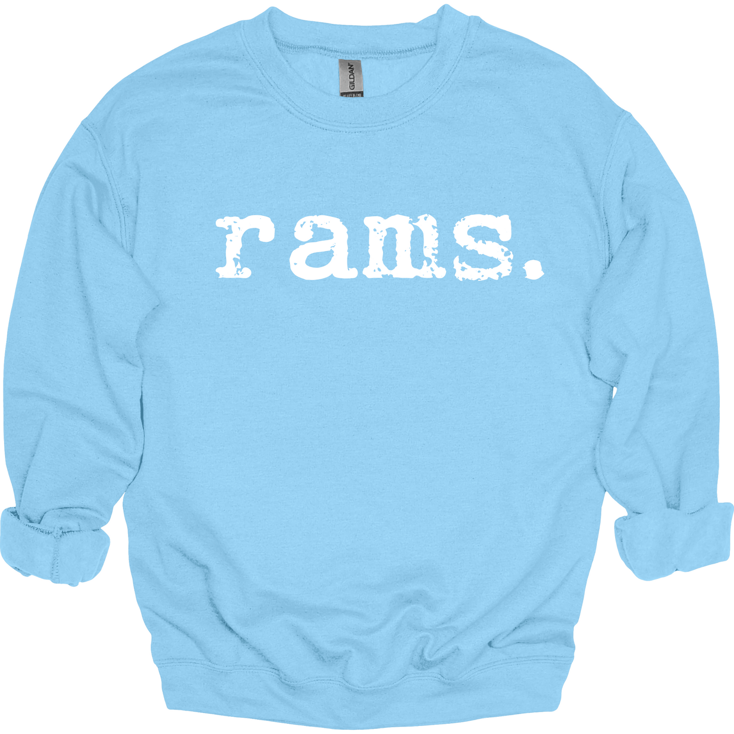 Rams Typewriter Crewneck | Youth & Adult