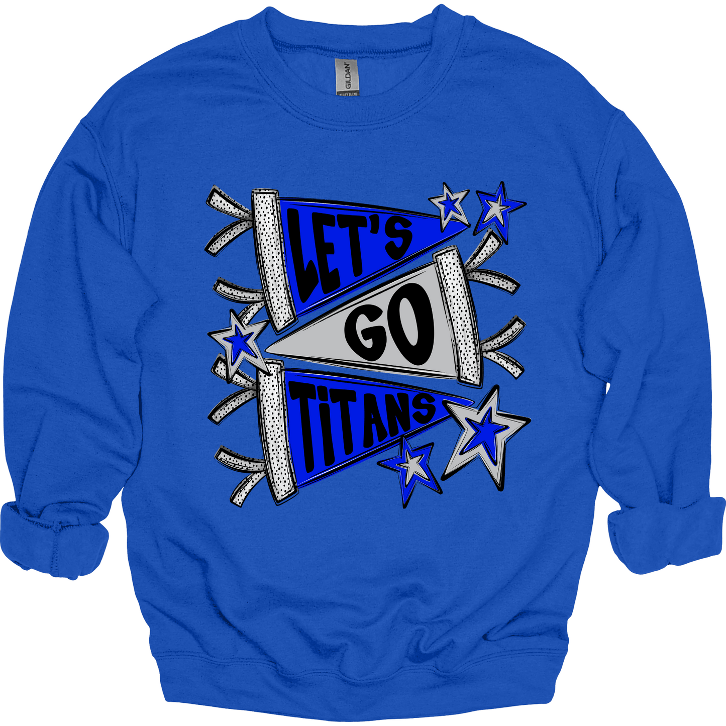 Let's Go Titans Crewneck | Youth & Adult