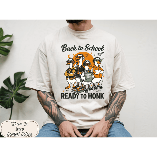 Back to School | Honk Squad Goose Graphic Tee