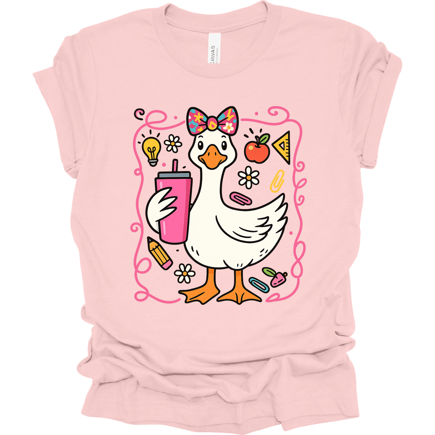 Coquette Silly Goose Teacher Tee