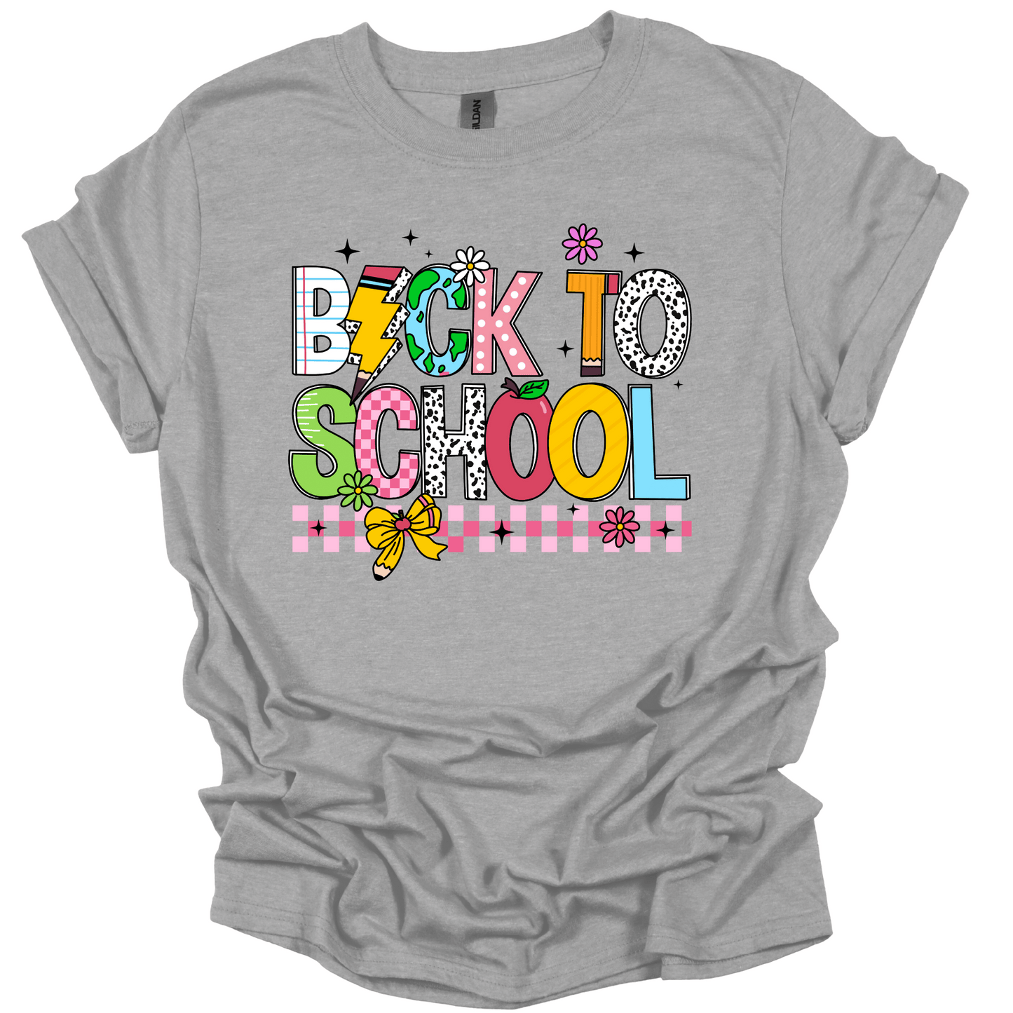 Colorful Back To School Shirt | Youth & Adult
