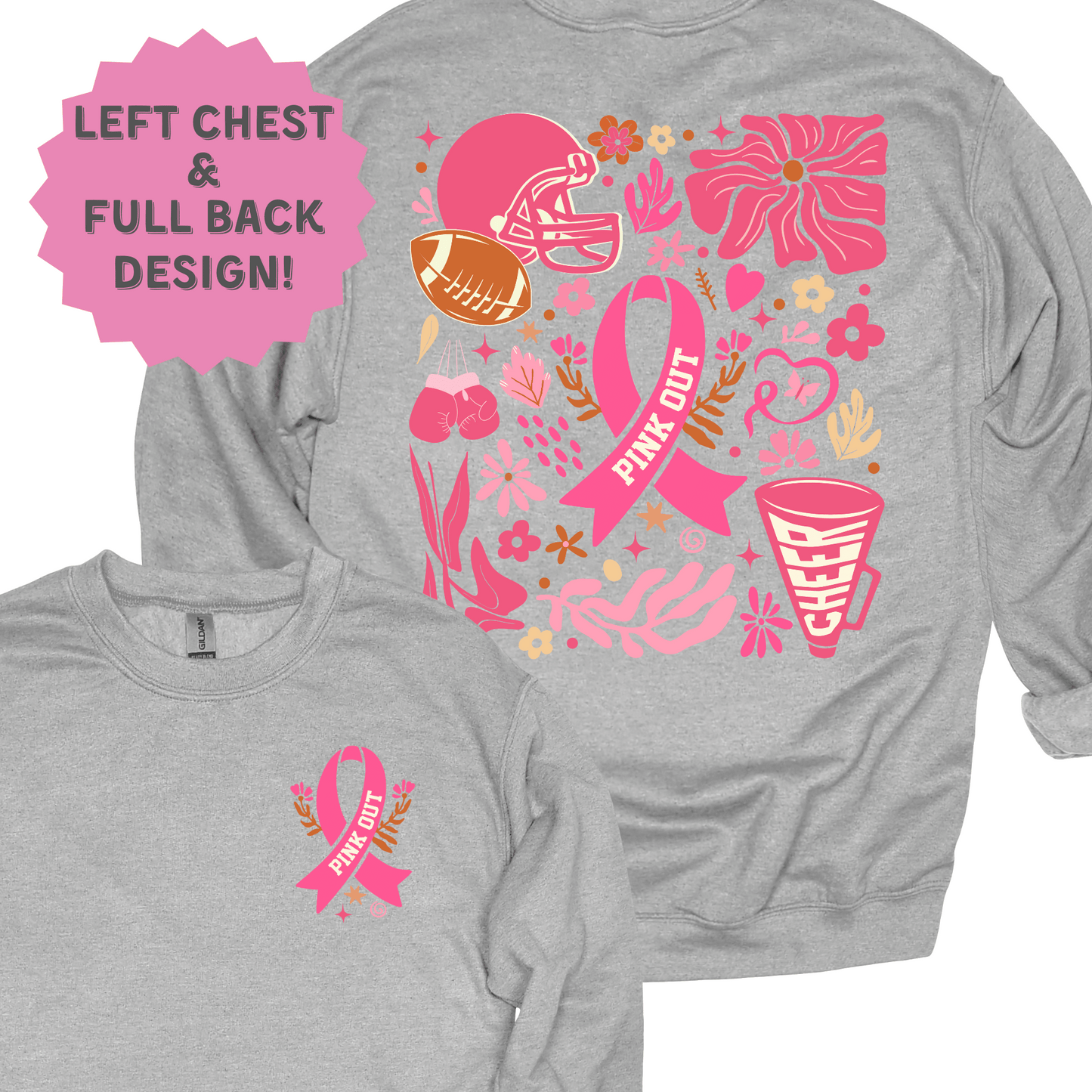 Pink Out Football - Cheer & Fight Edition