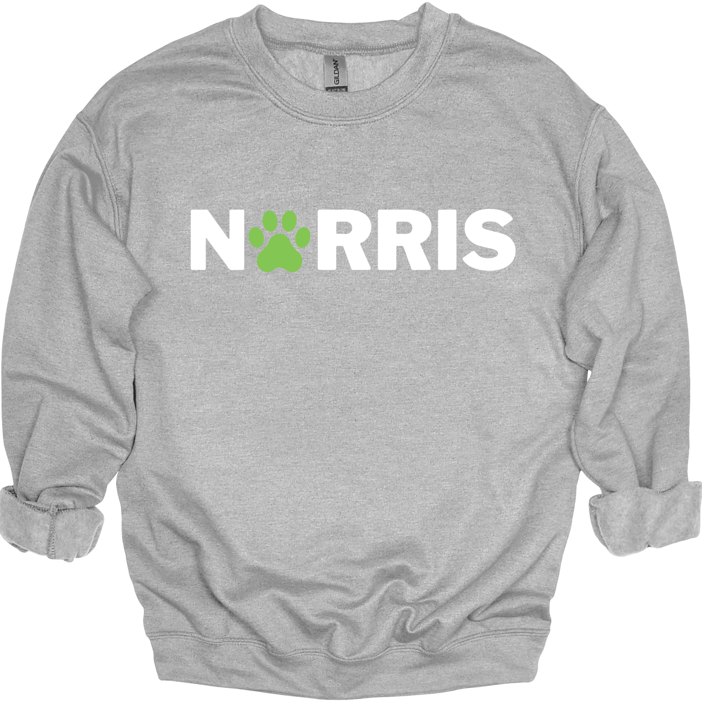 Norris Paw Crewneck Sweatshirt | Youth & Adult
