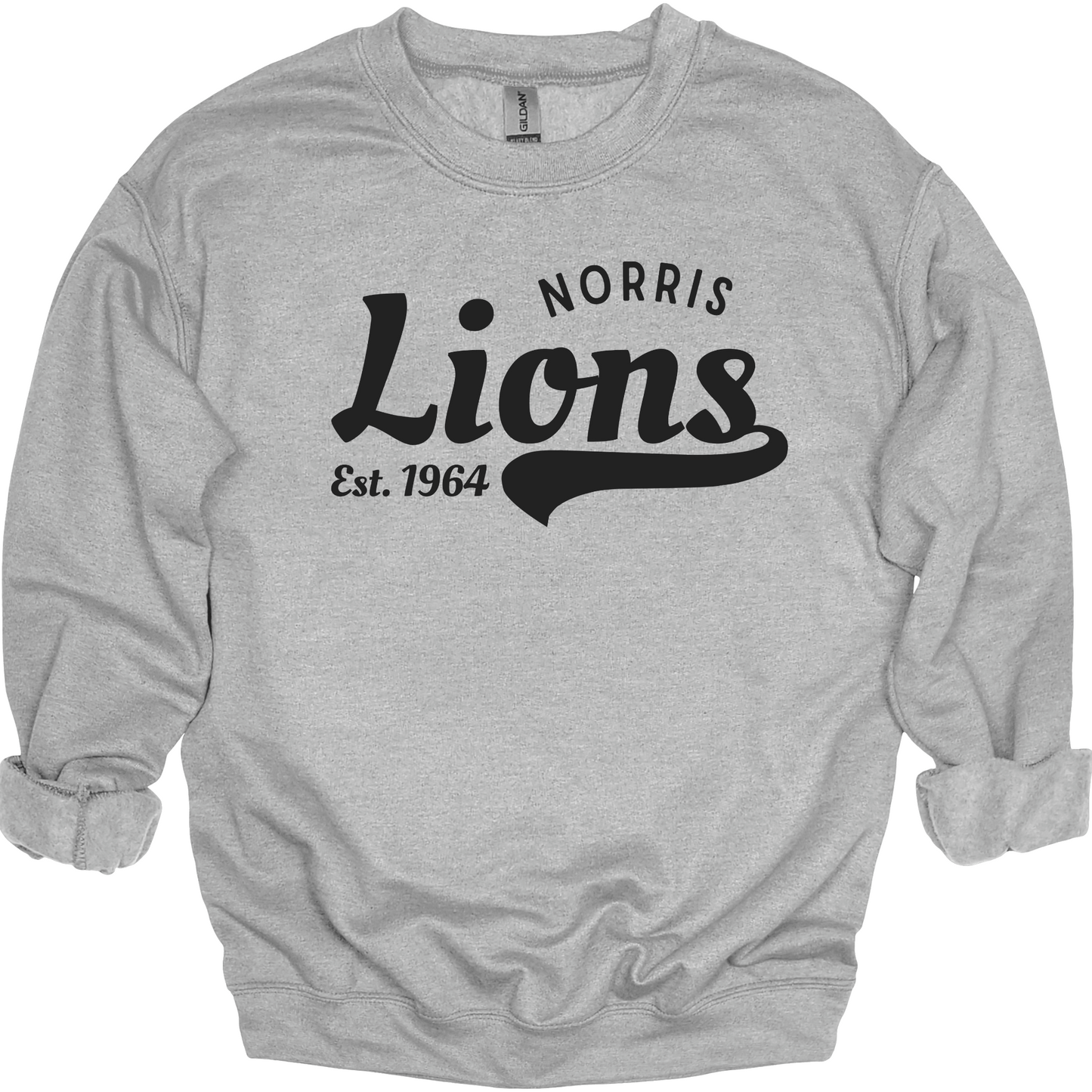 Norris Lions Est. 1964 Crewneck Sweatshirt | Youth & Adult