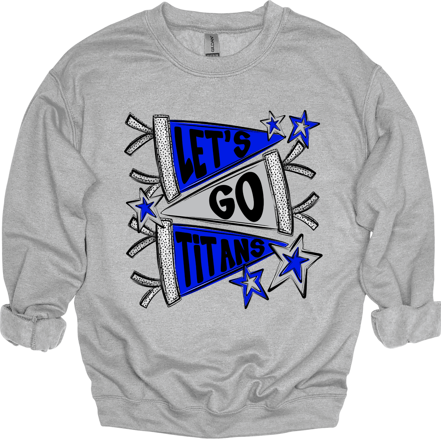 Let's Go Titans Crewneck | Youth & Adult