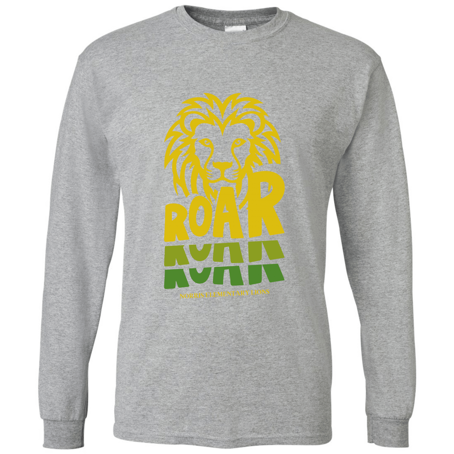 ROAR Norris Elementary Lions Long Sleeve T-Shirt | Youth & Adult