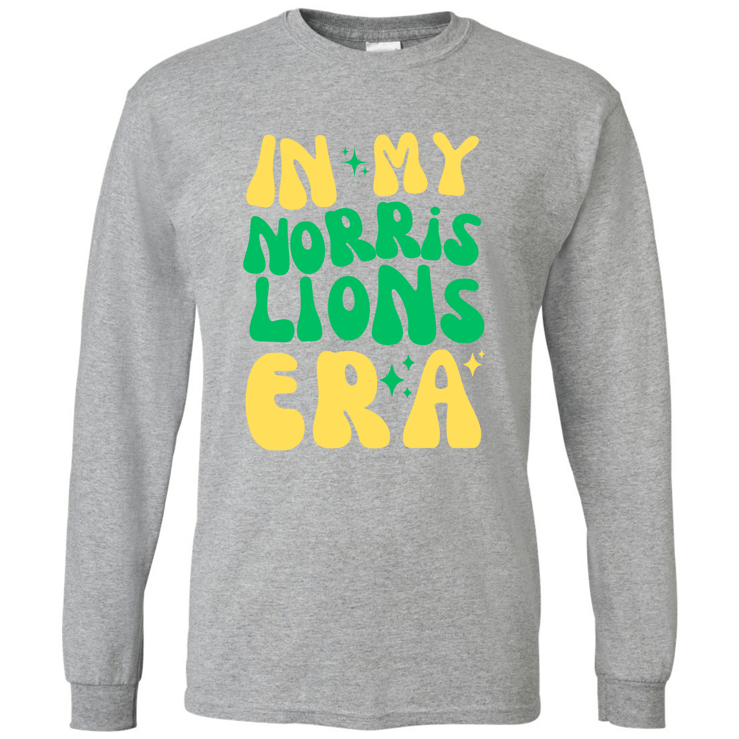 In My Norris Lions Era Long Sleeve T-Shirt | Youth & Adult
