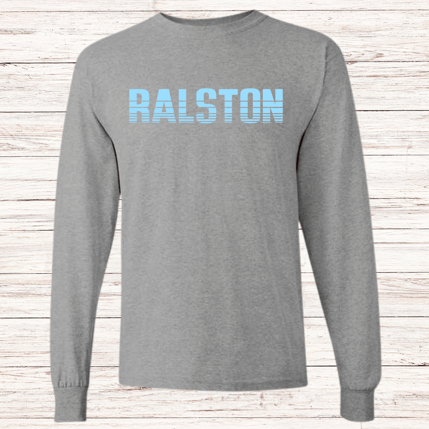 Ralston Rams - Adult Unisex Cotton Long Sleeve T-Shirt