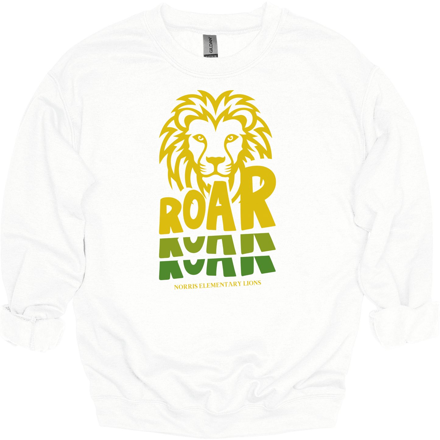 ROAR Norris Elementary Lions Crewneck Sweatshirt | Youth & Adult