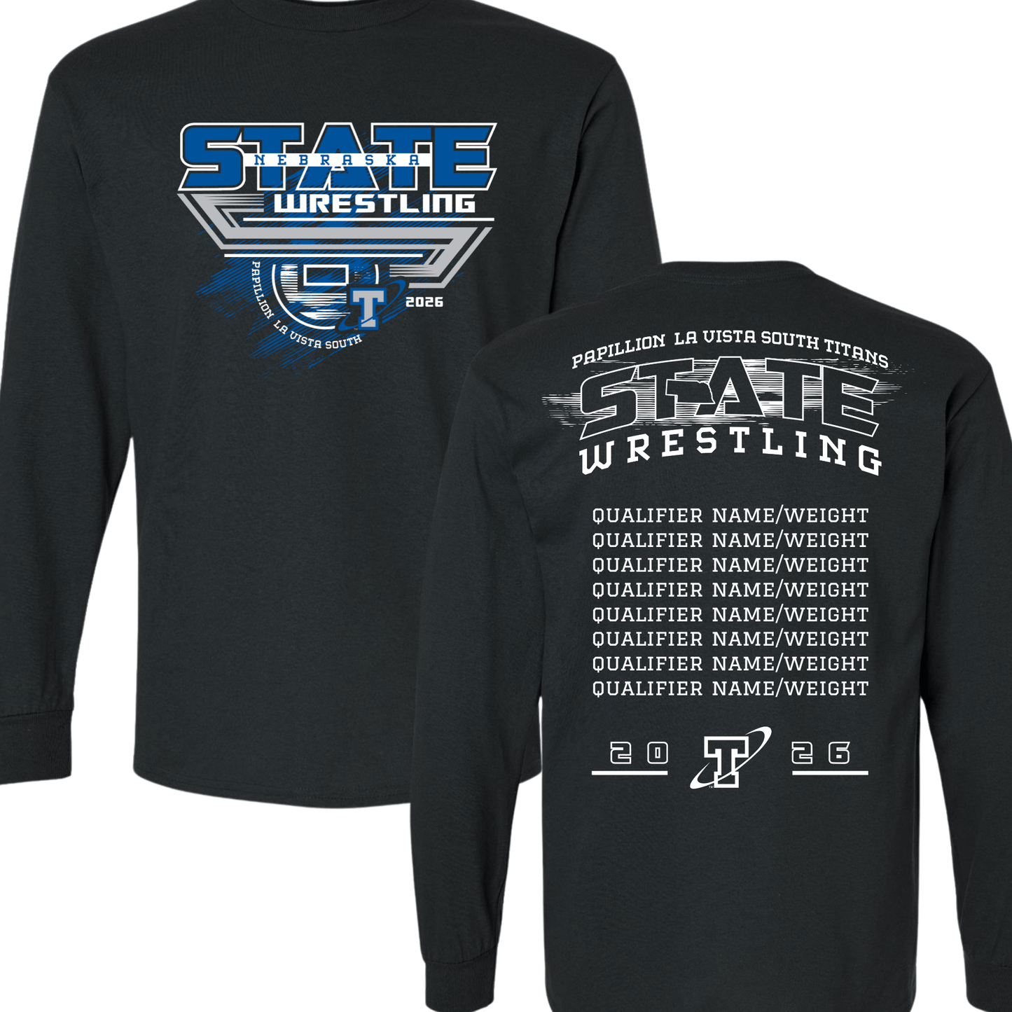 PLSHS Boys State Wrestling | Long Sleeve T-Shirt