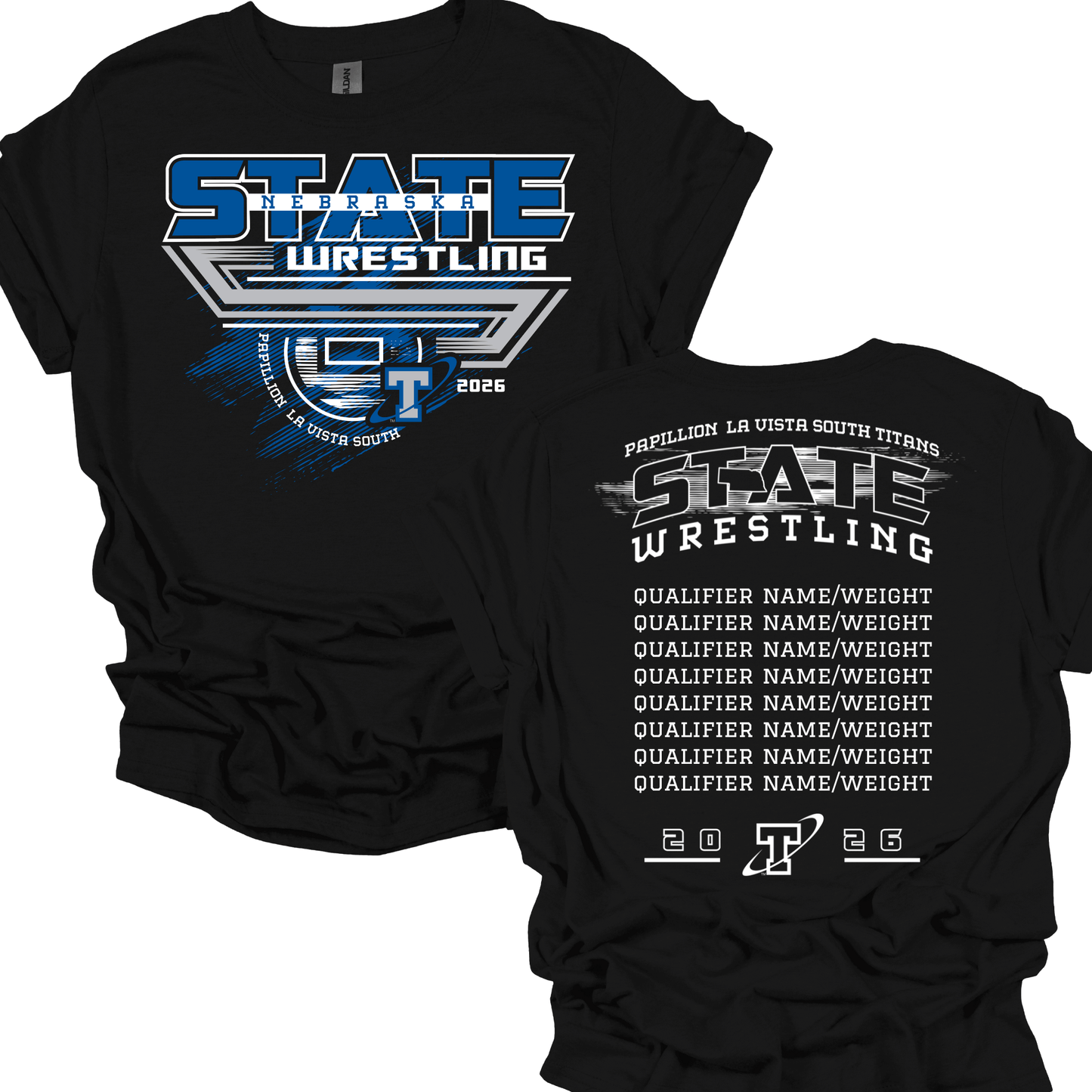 PLSHS Boys State Wrestling | YOUTH Short Sleeve T-Shirt