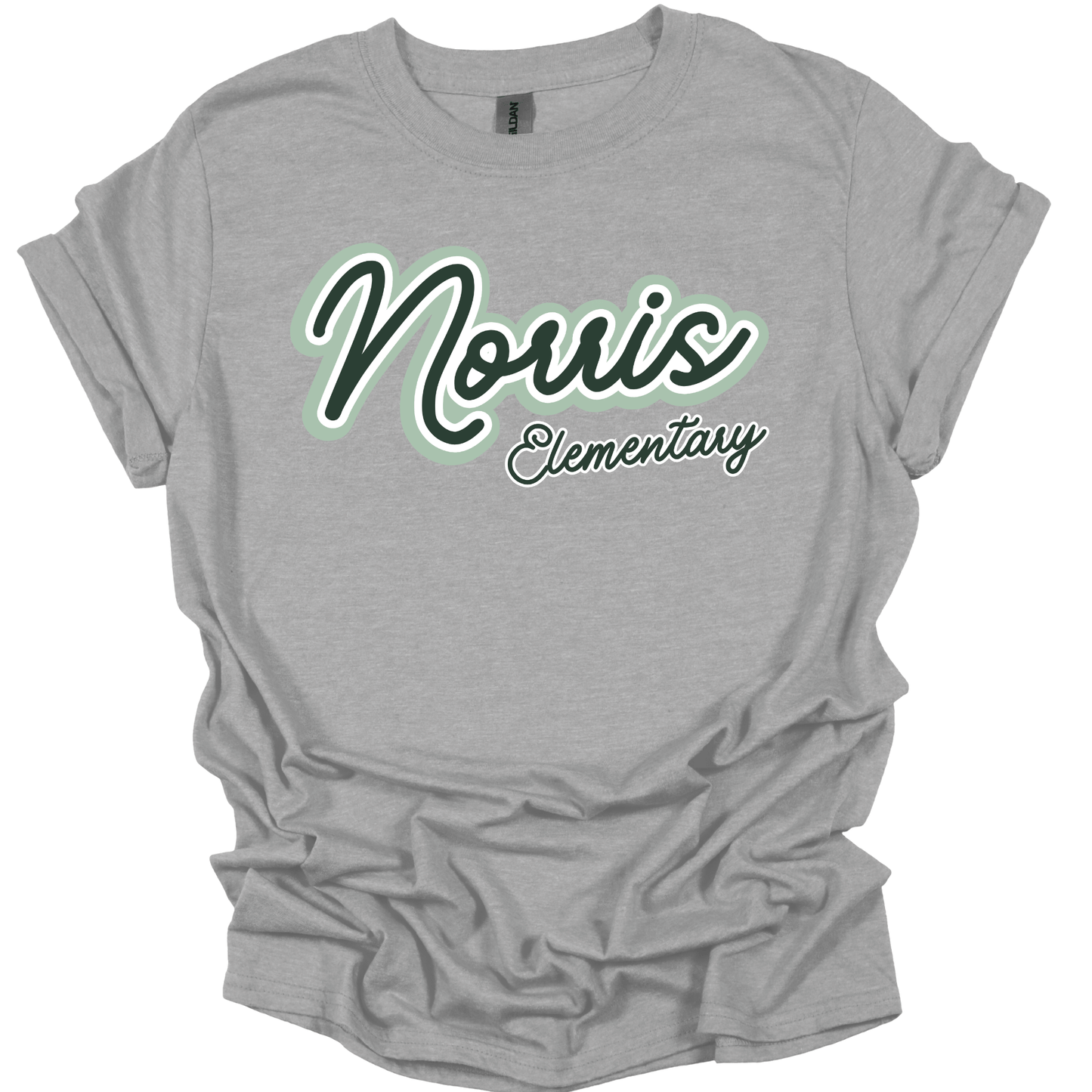 Norris Script T-Shirt | Youth & Adult